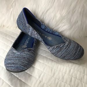 Rothy’s The Flat in Heather Indigo